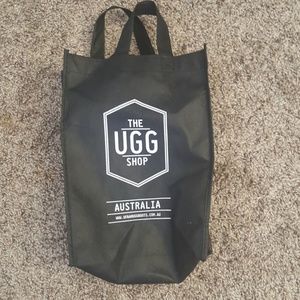 New UGG Australia black shopping bag